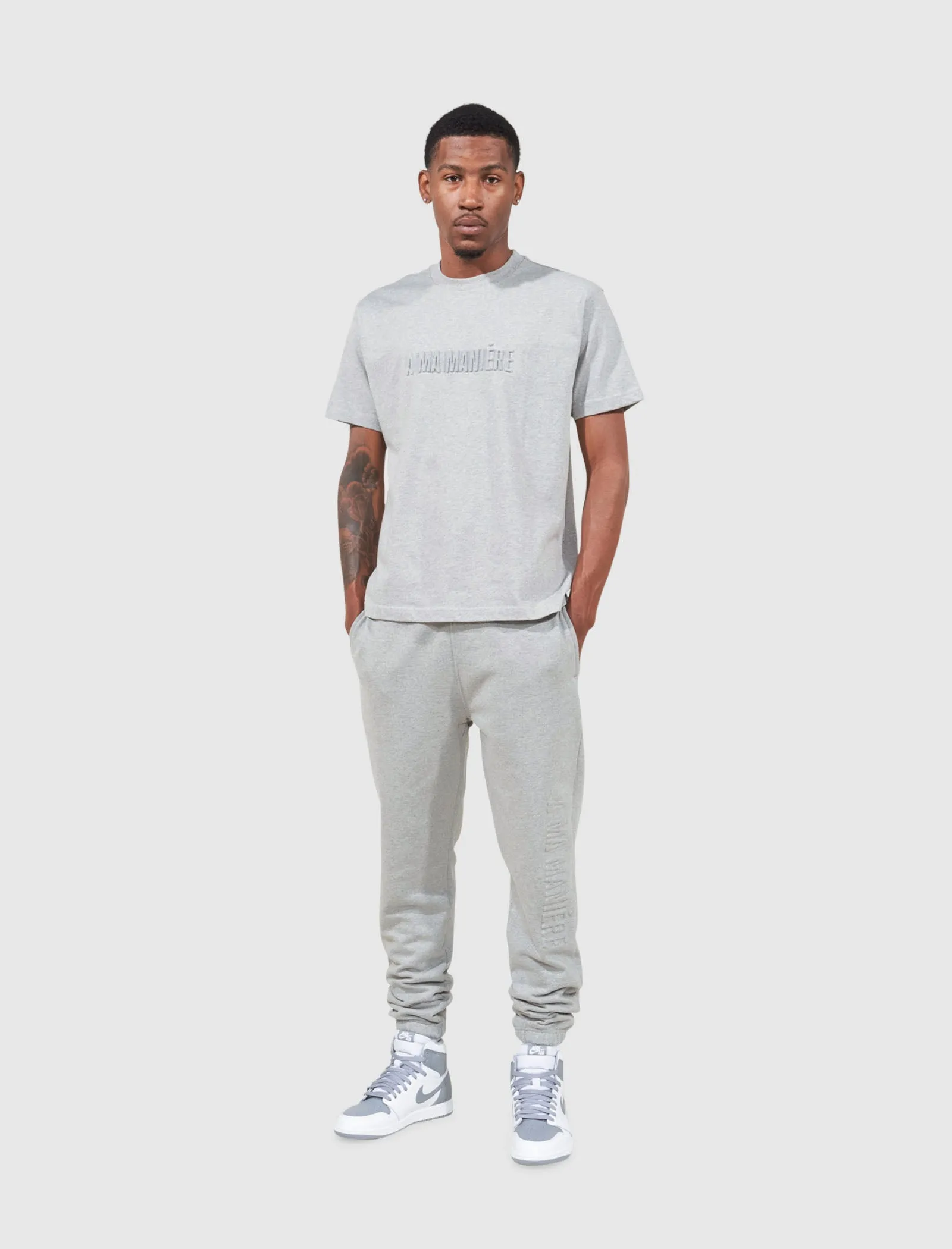 CONTRAST STITCH SWEATPANT