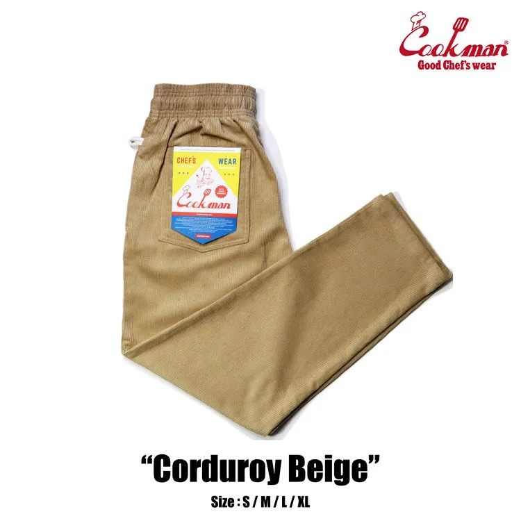 Cookman Chef Pants - Corduroy : Beige