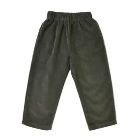 Corduroy Ankle Pants, Sage