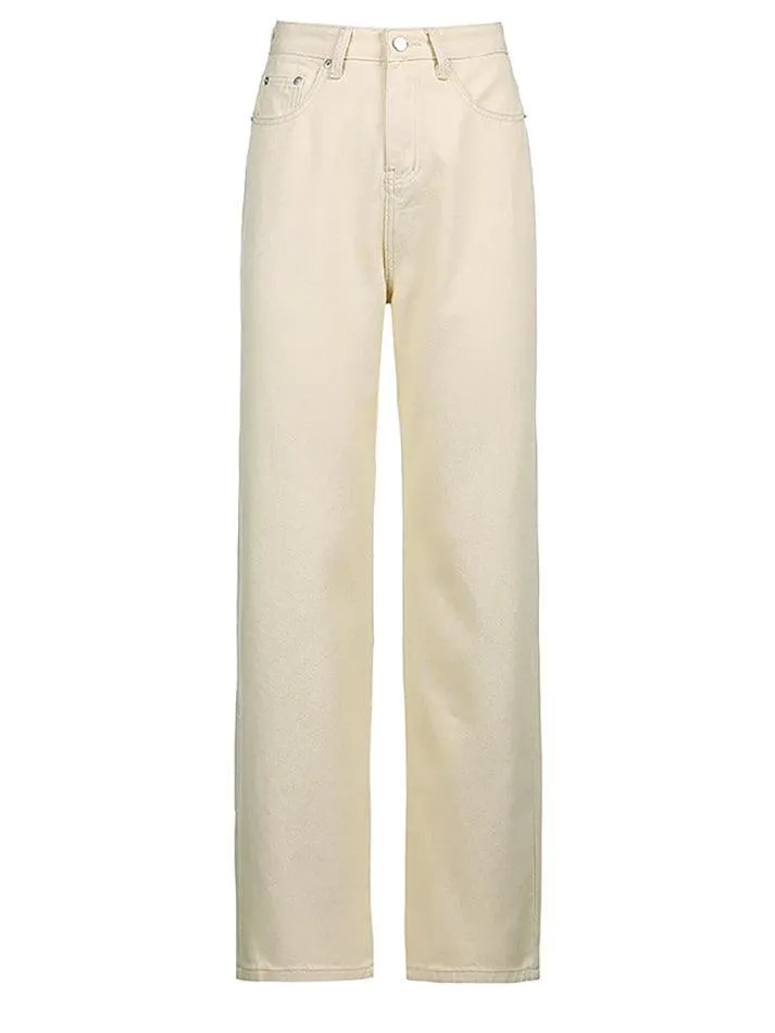 Corduroy Straight Leg Pants