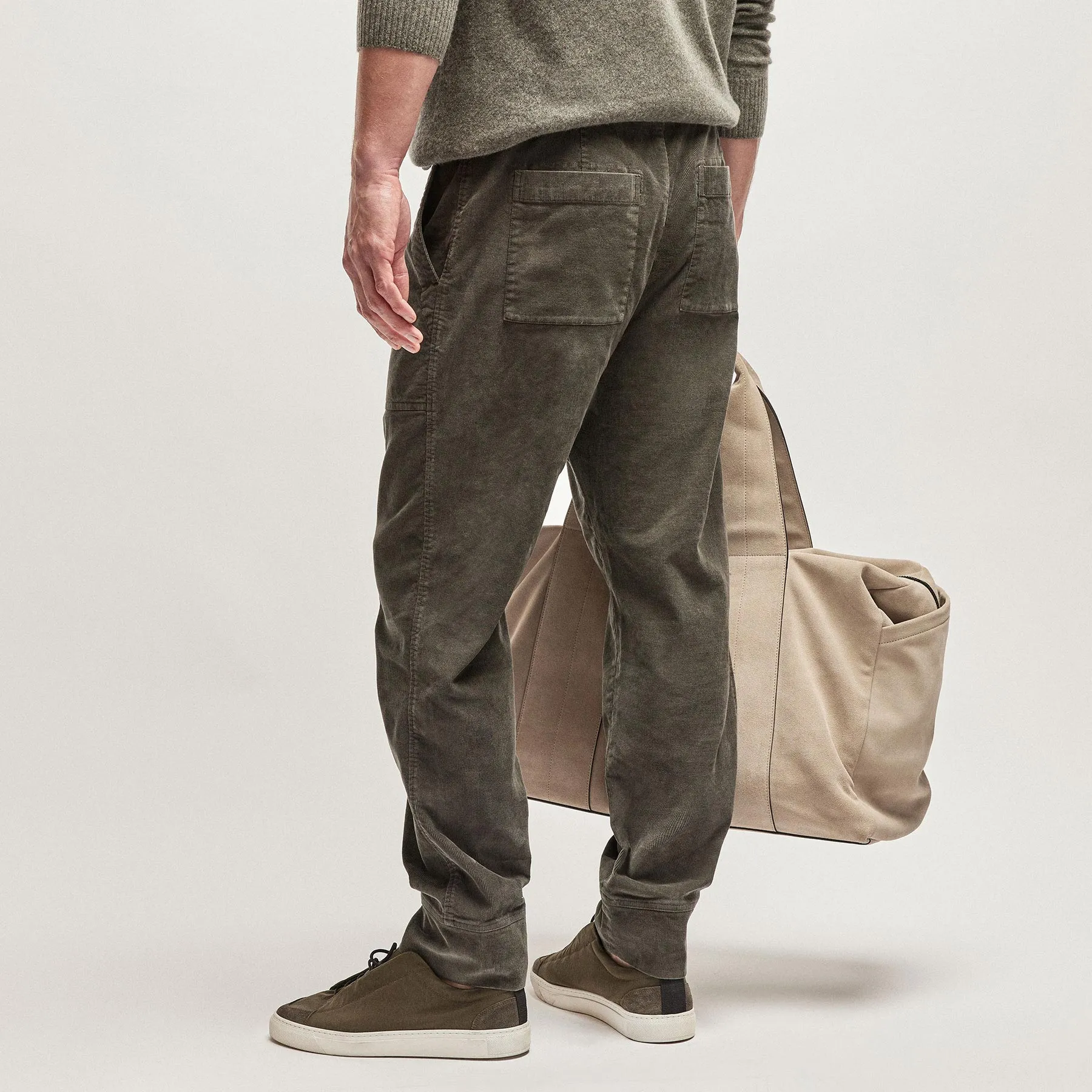 Corduroy Utility Pant - Dark Olive Pigment