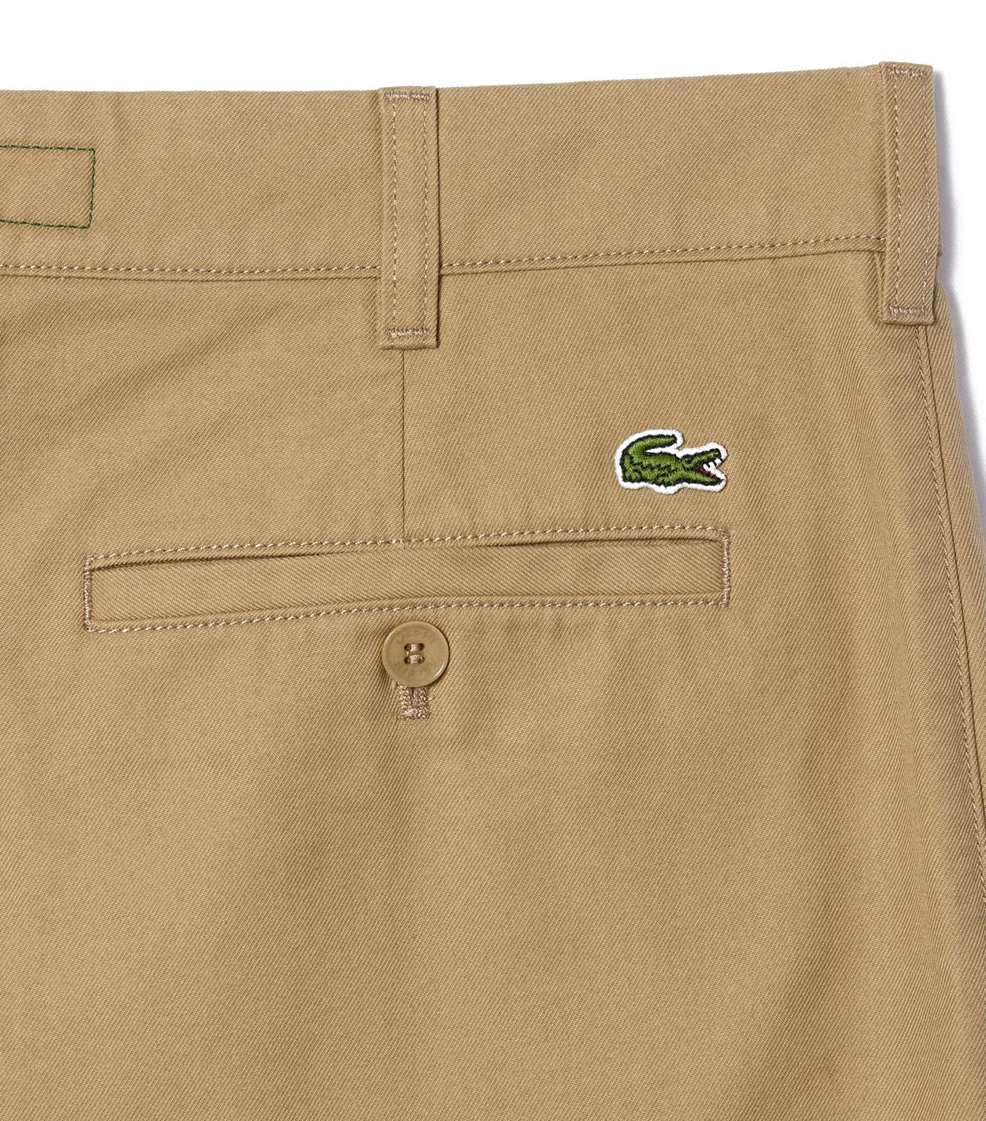 Cotton Gabardine Chino Bermuda Shorts Lion