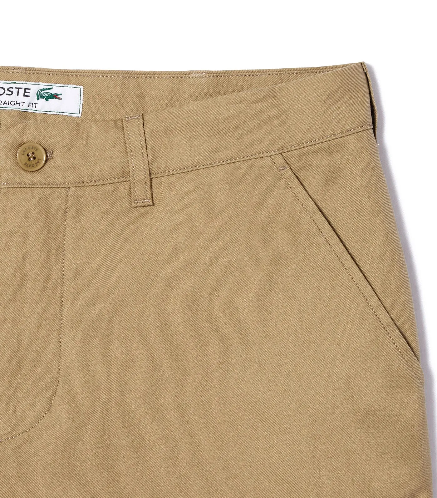 Cotton Gabardine Chino Bermuda Shorts Lion