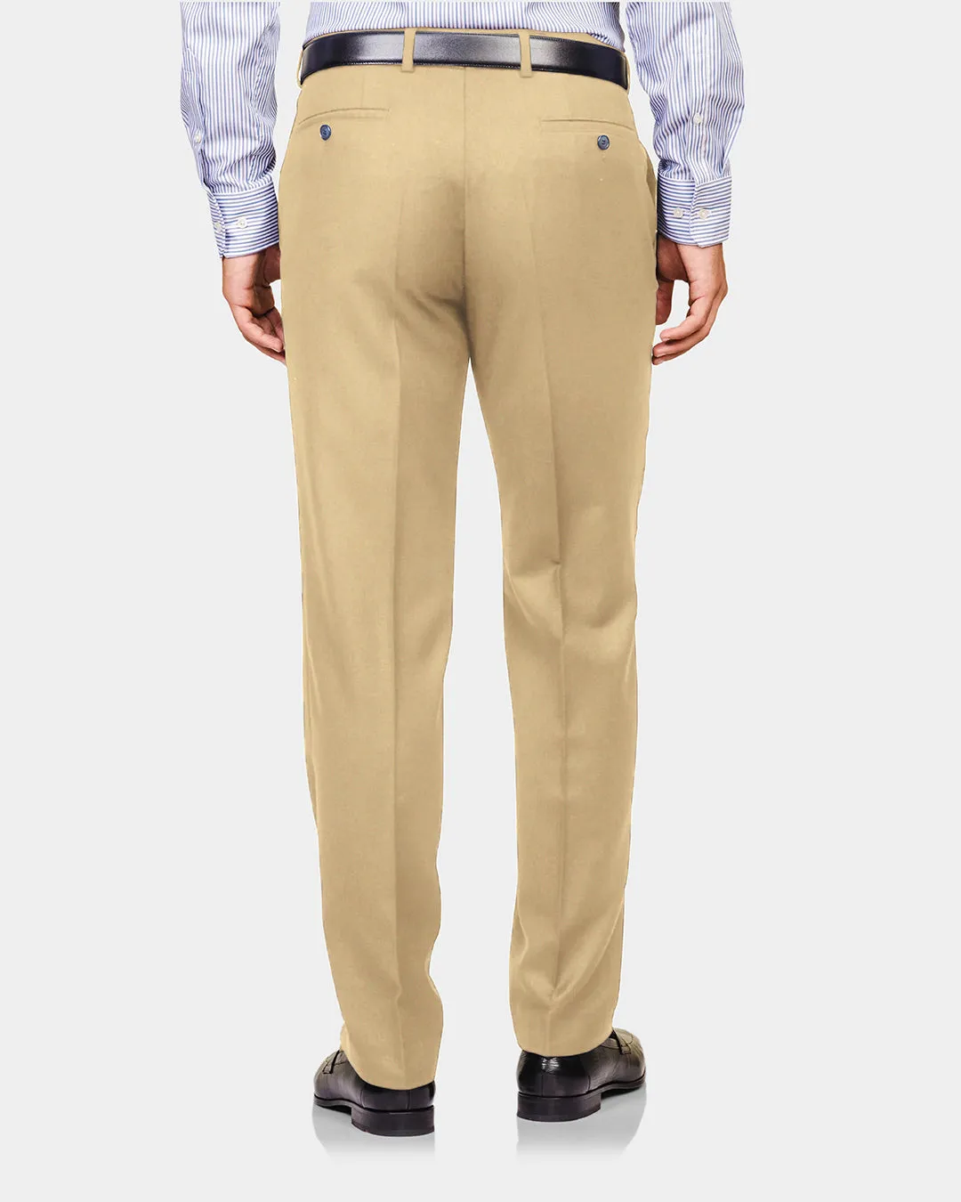 Dark Beige Plain Chino