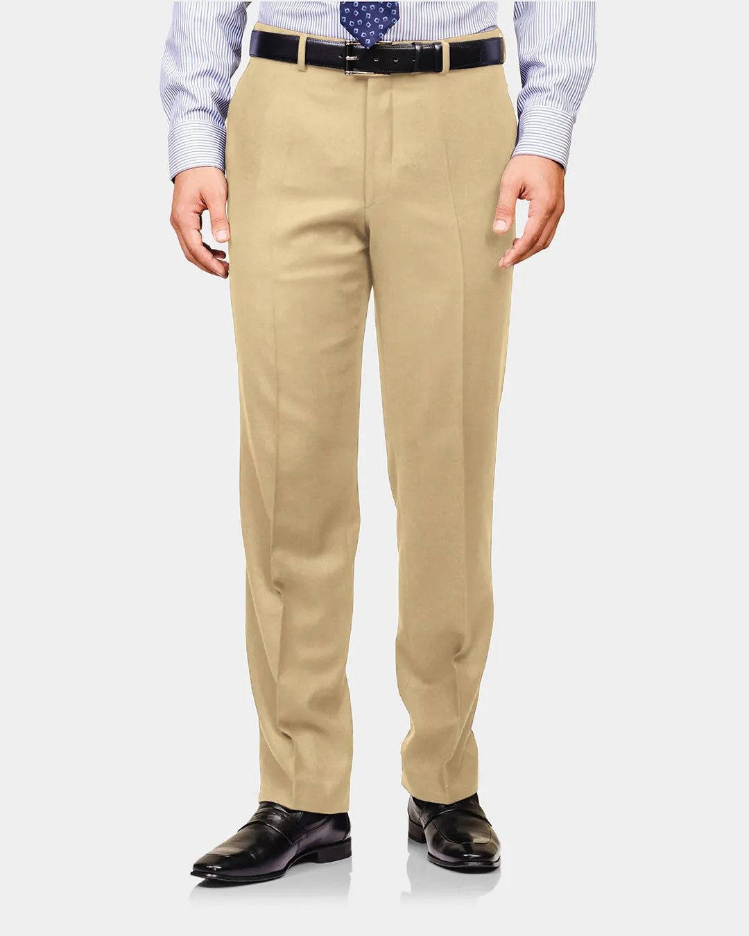 Dark Beige Plain Chino