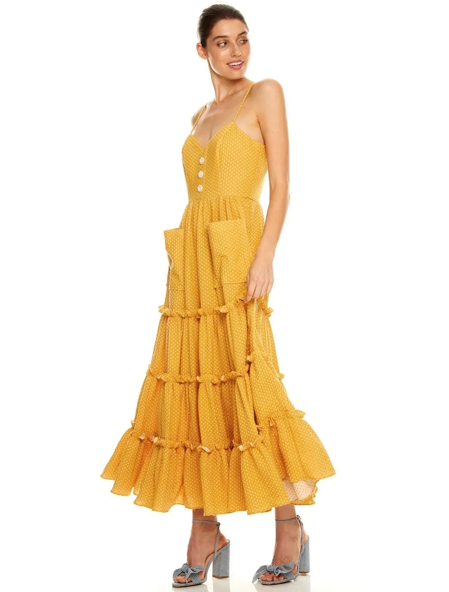 DESERT OASIS MIDI DRESS