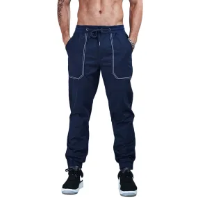 Designer Pocket Cotton Jogger Pants