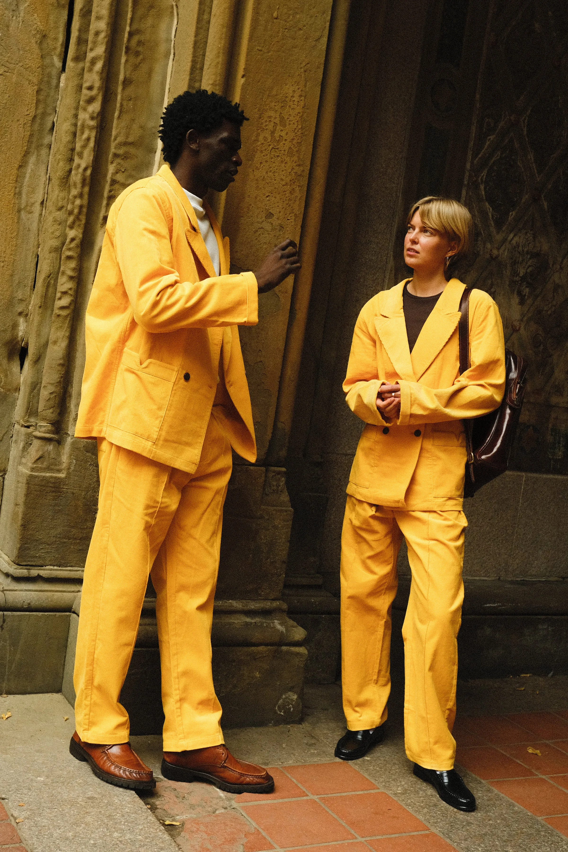 Easy-Going Pants (Saffron Corduroy)