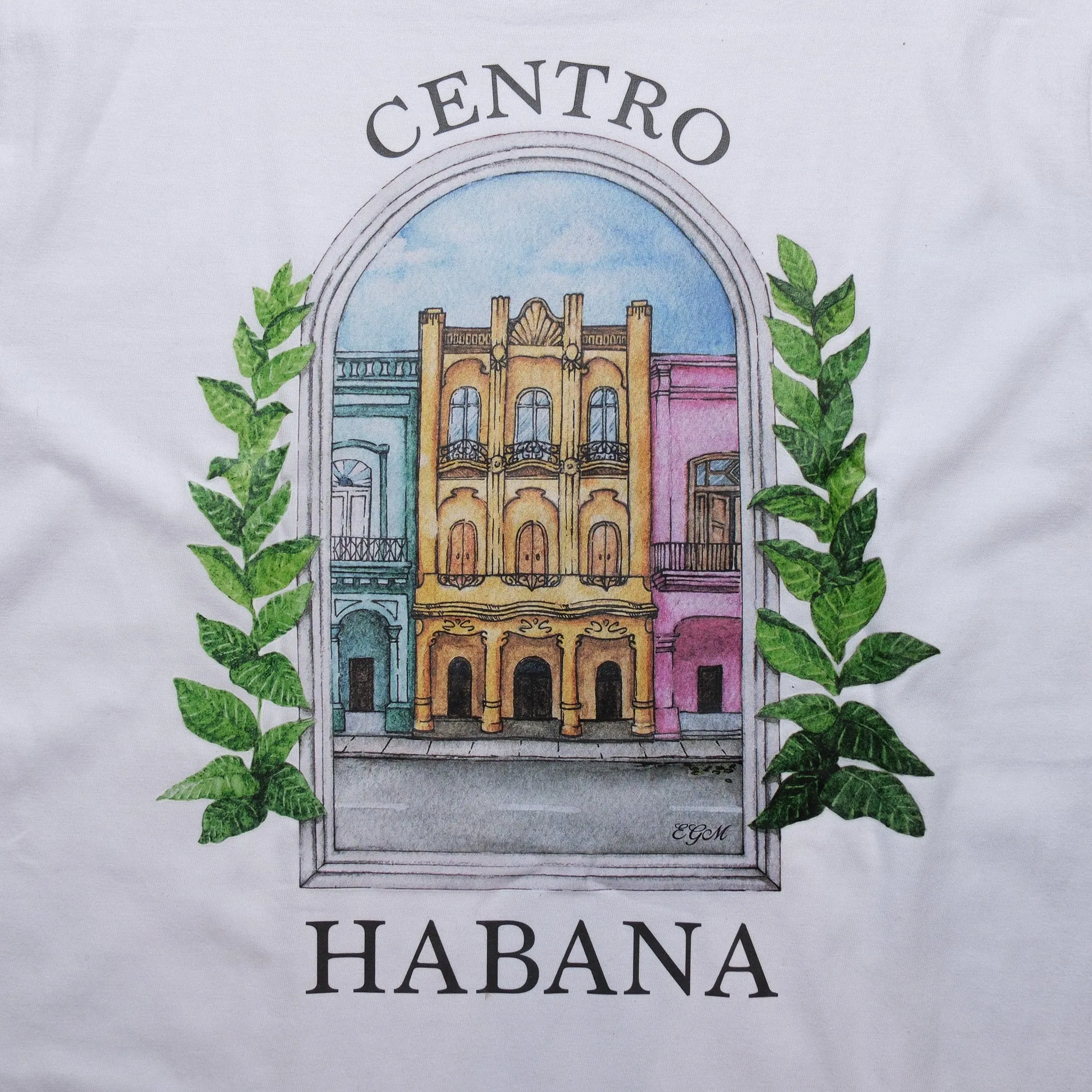 EGM CENTRO HABANA T-SHIRT - WHITE