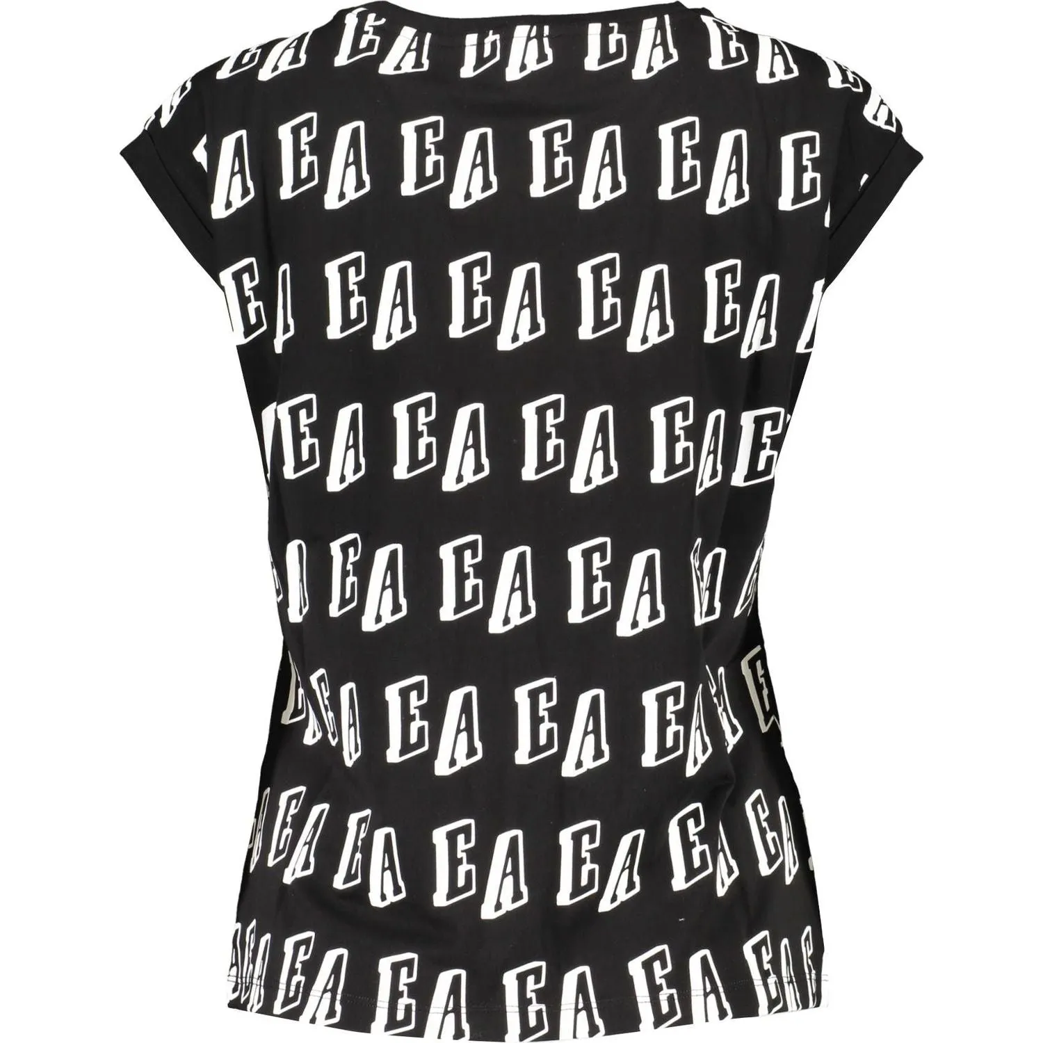 Emporio Armani Black Cotton Women Top