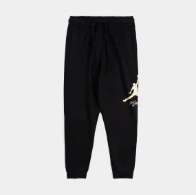 Essentials Fleece Baseline Mens Sweatpants (Black/Gold)