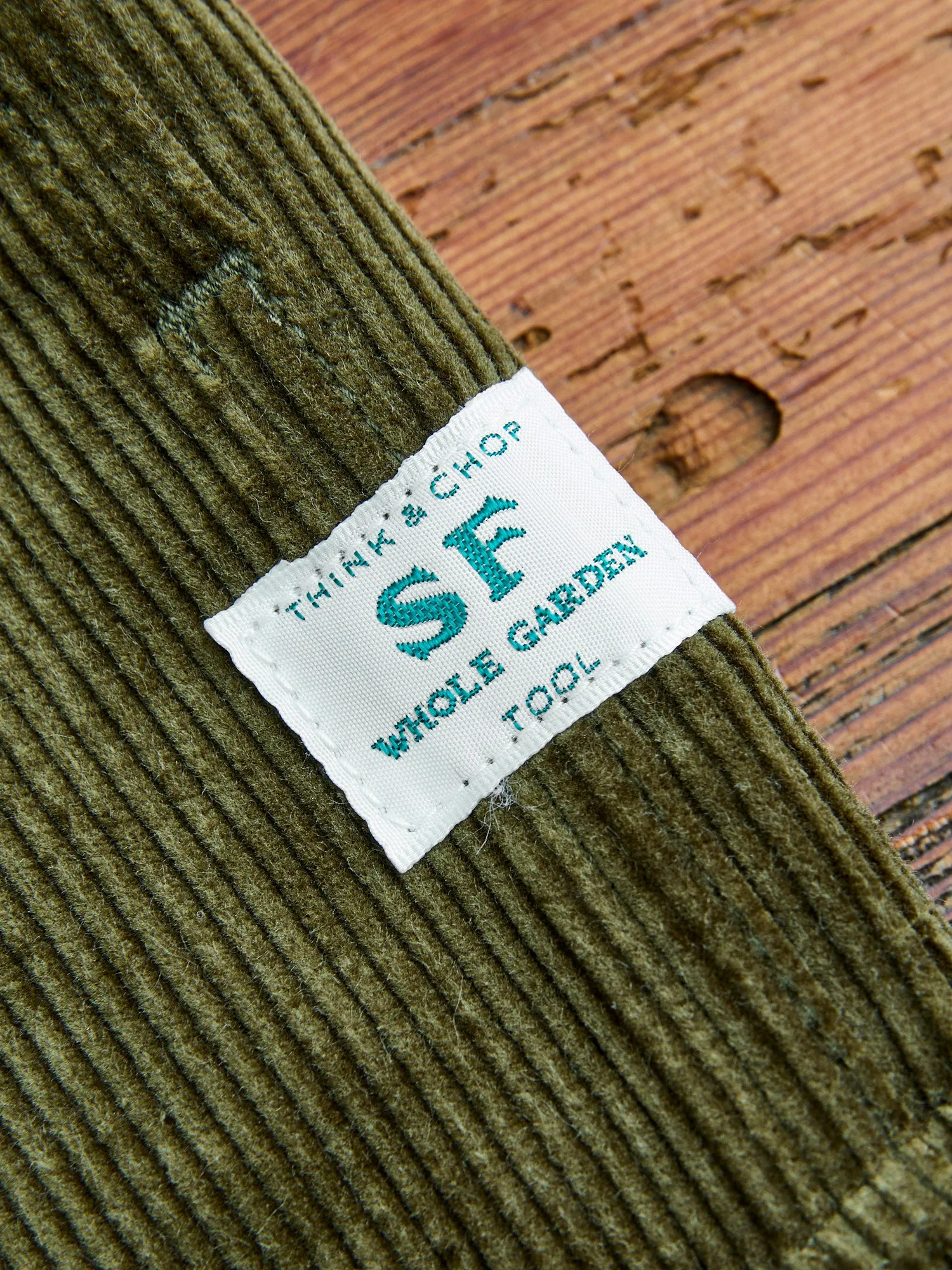 Fall Leaf Gardener Pants in Olive 9W Corduroy