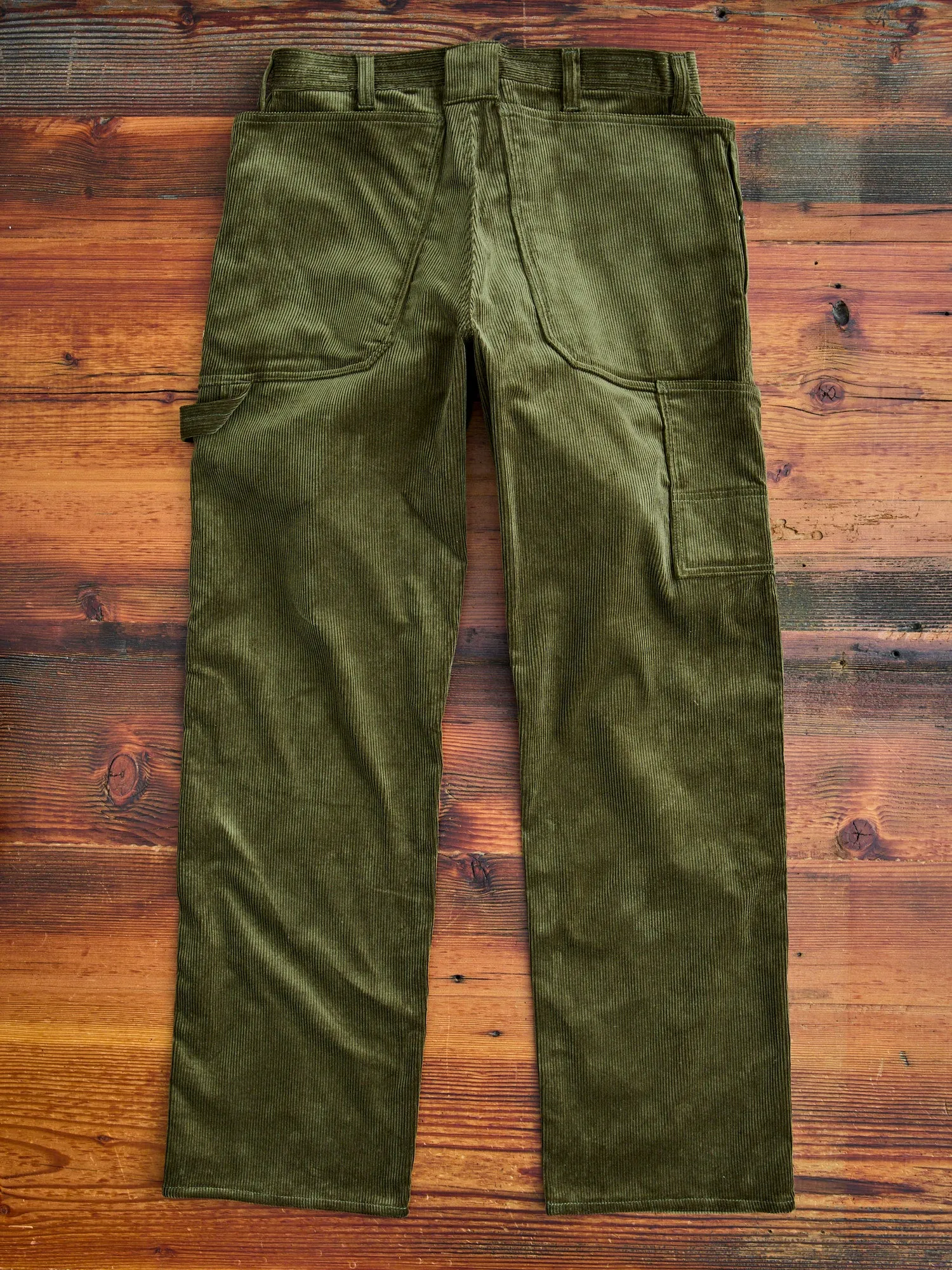 Fall Leaf Gardener Pants in Olive 9W Corduroy