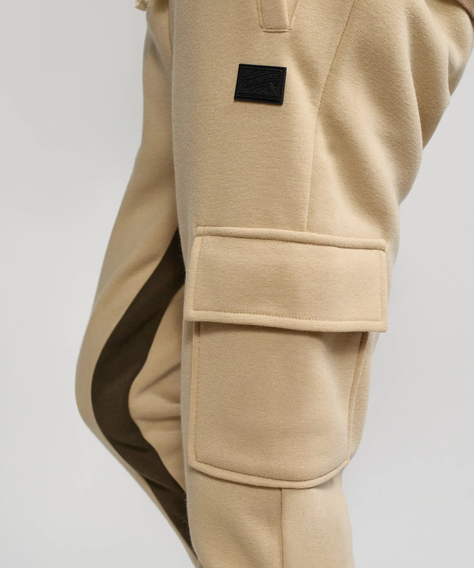 Flare Fleece Sweatpants - Beige