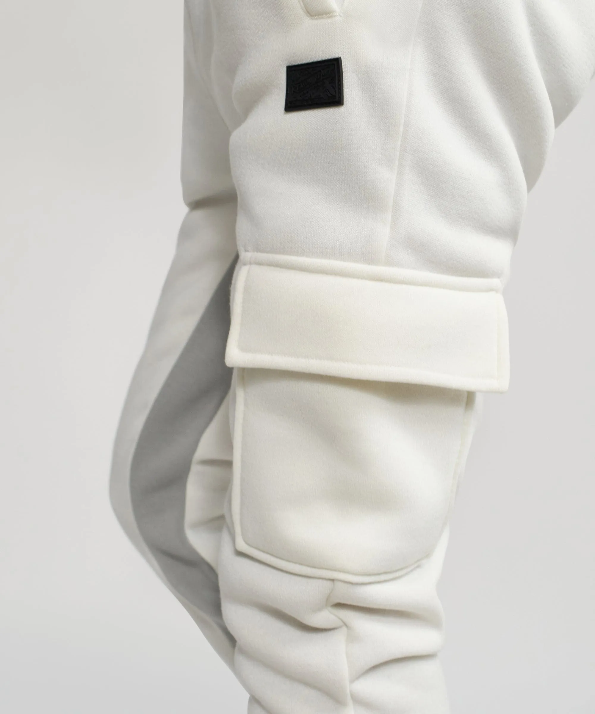 Flare Fleece Sweatpants - Cream