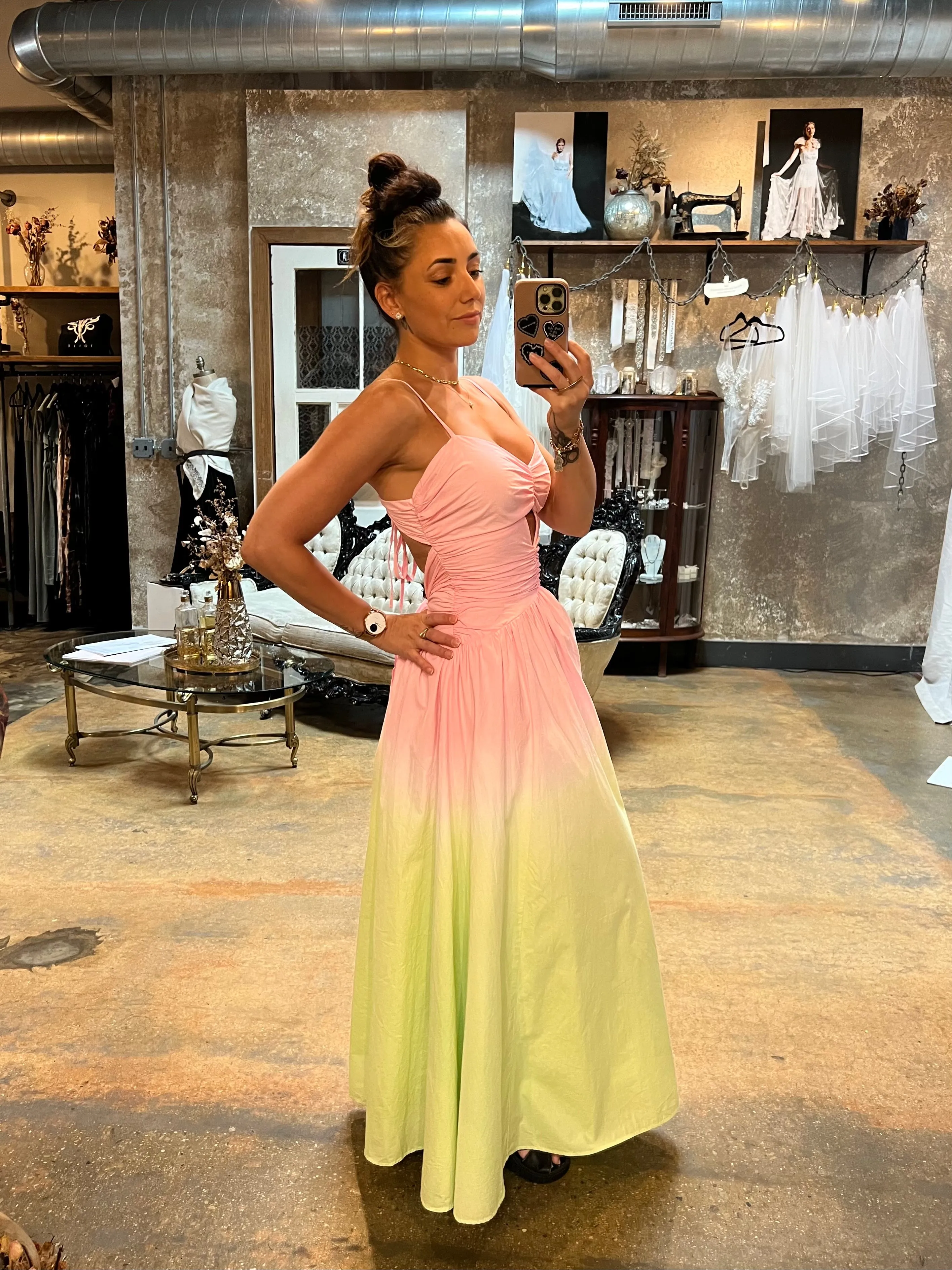 Fore Ombre Maxi Dress