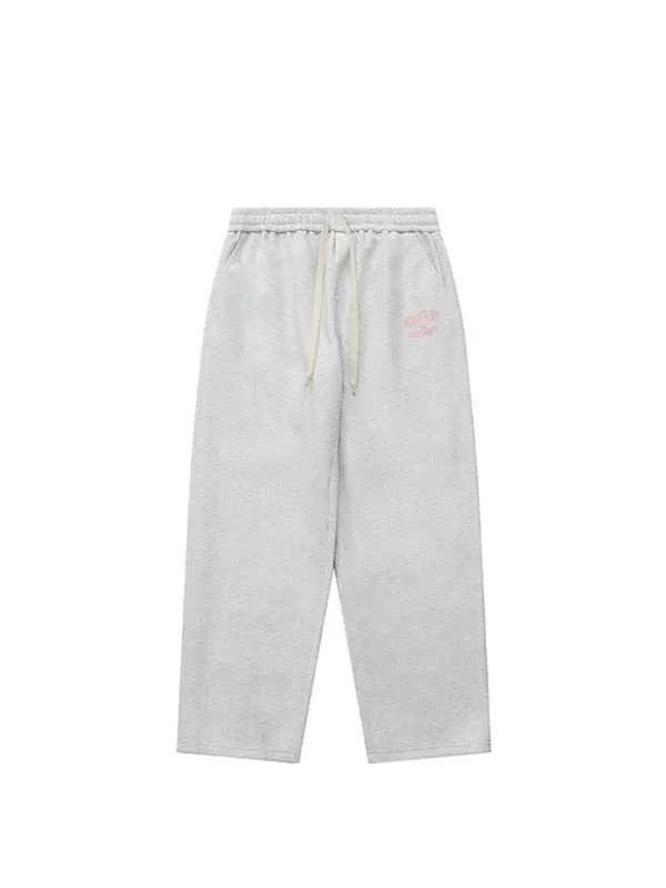 Grey "What's Up Buddy" Fleece Sweatpants