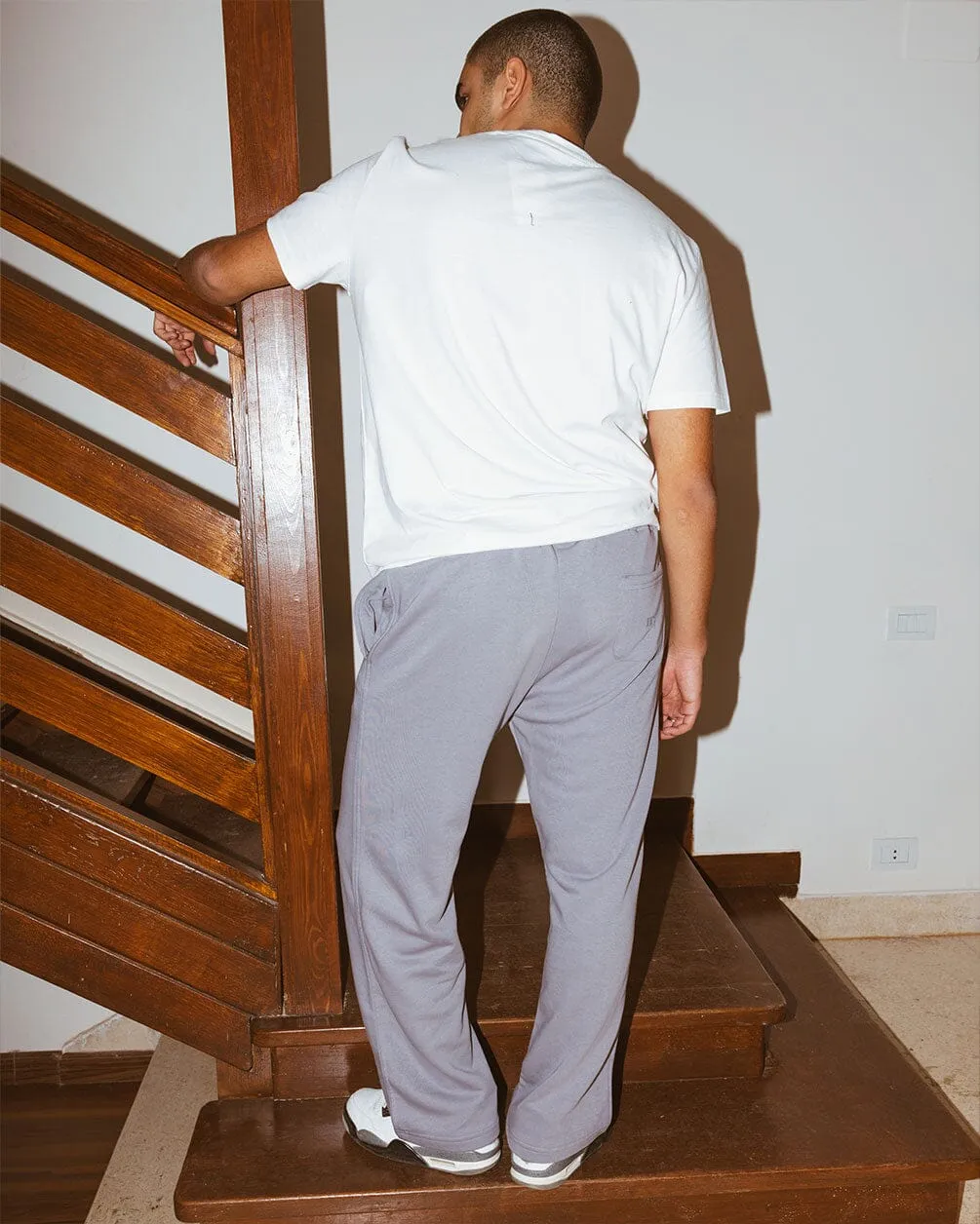 Grey Straight Swants (Sweatpants)