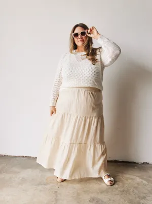 Harper Tiered Maxi Skirt