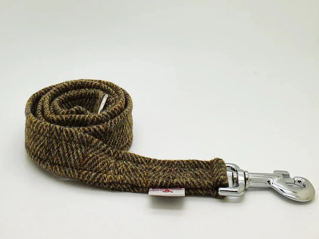 Harris Tweed Totally Traditional Herringbone Buckle Dog Collar