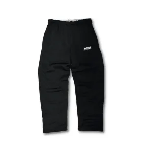 Headbanger Sports Performance Fleece Lined Sweatpants: Black