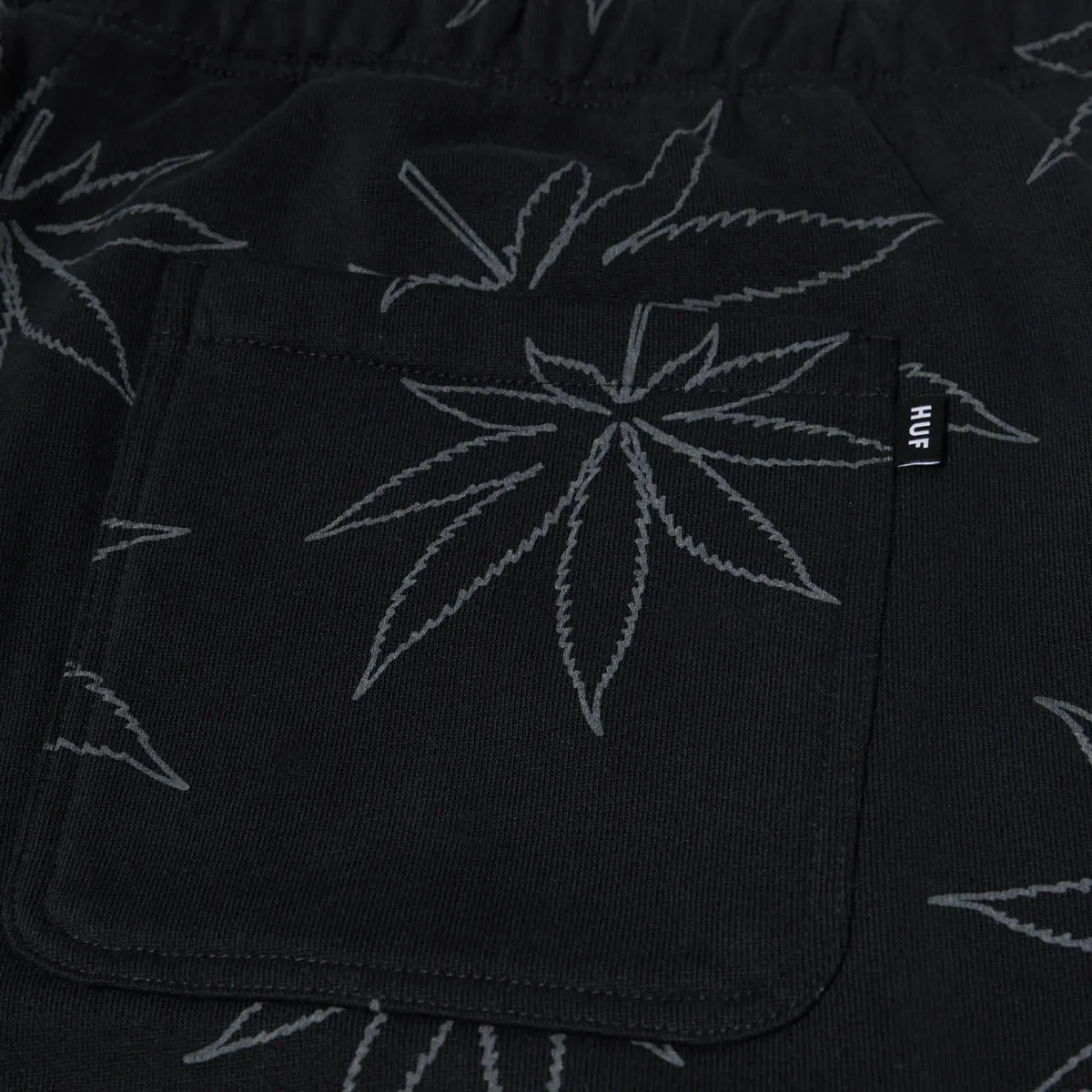 Huf Plantlife Fleece Pant - Black