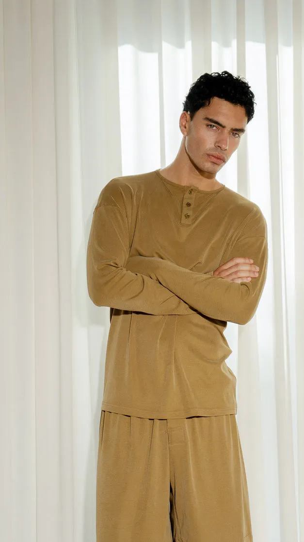 Iberis Ribbed T-shirt Dijon