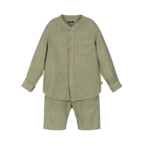 ILG Sage Green Linen 2 piece Set