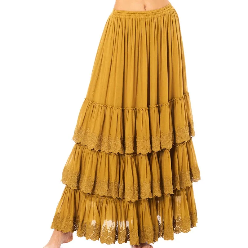 Ines Embroidered Skirt