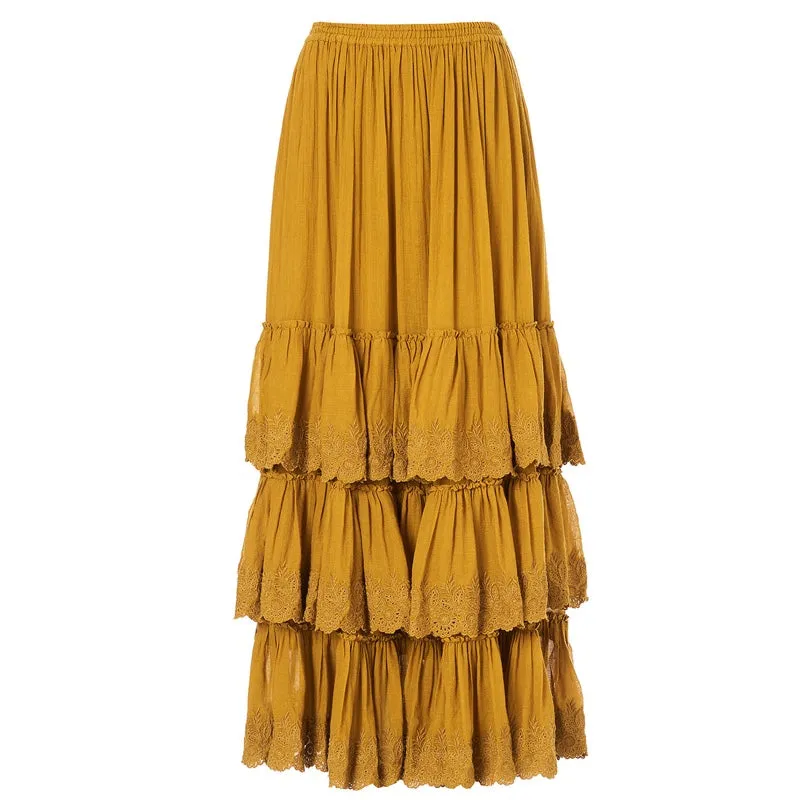 Ines Embroidered Skirt