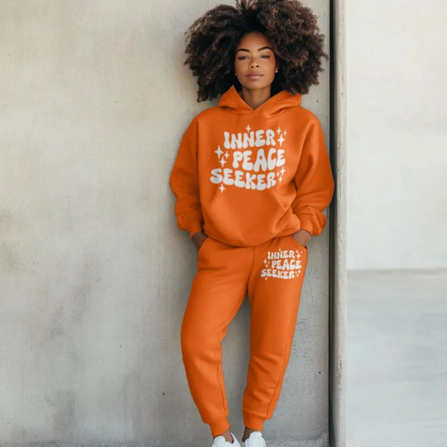 Inner Peace Seeker Hoodie   Jogger Set