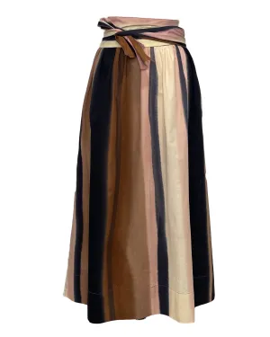 Isabel Maxi Skirt in Campania Bold Stripe