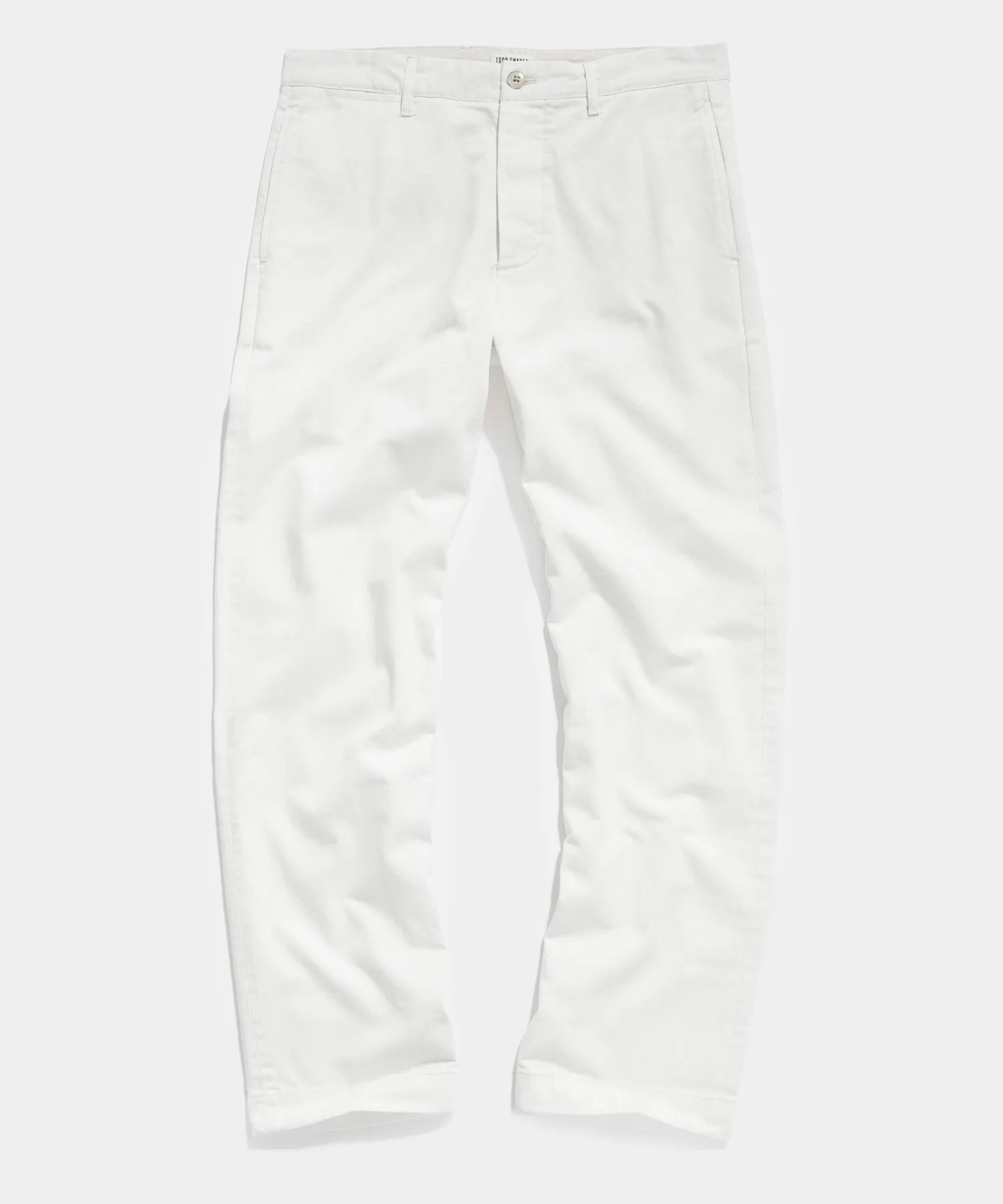 Japanese Relaxed Fit Selvedge Chino in White