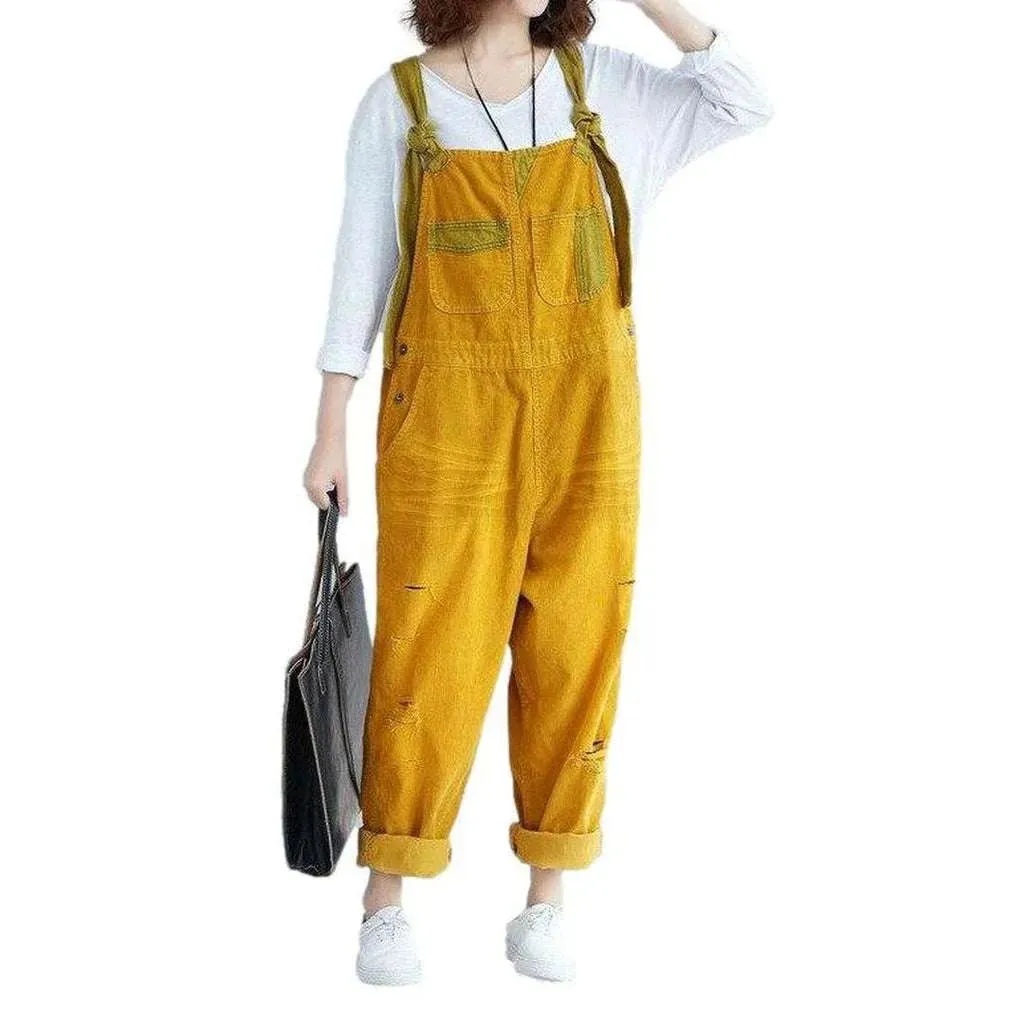 Jean dungaree for women