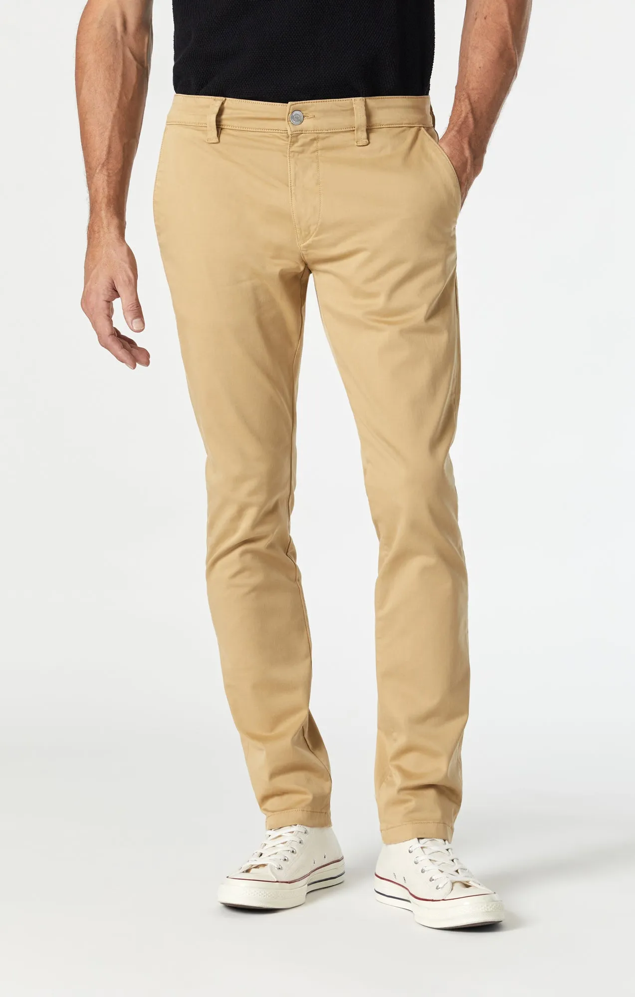 JOHNNY SLIM CHINO IN ANTELOPE TWILL