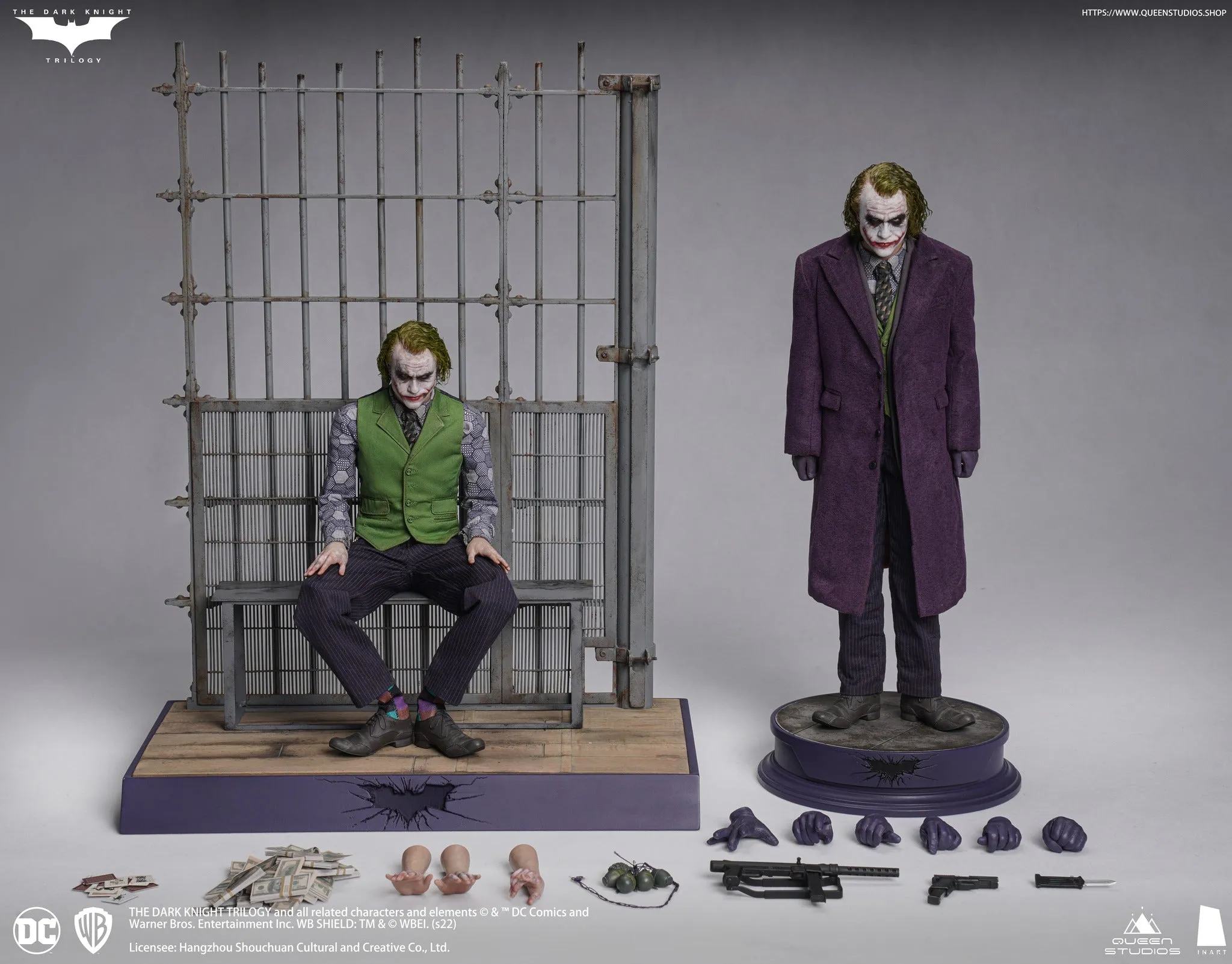 Joker (Rooted Hair DELUXE) InArt Two 1/6 Scale Figures