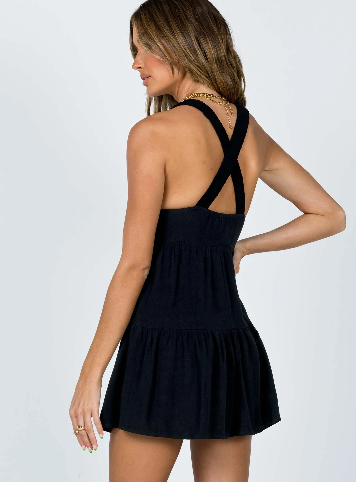 Keesha Mini Dress Black