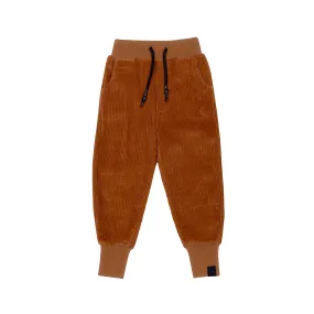 Kids Corduroy Joggers l Rust