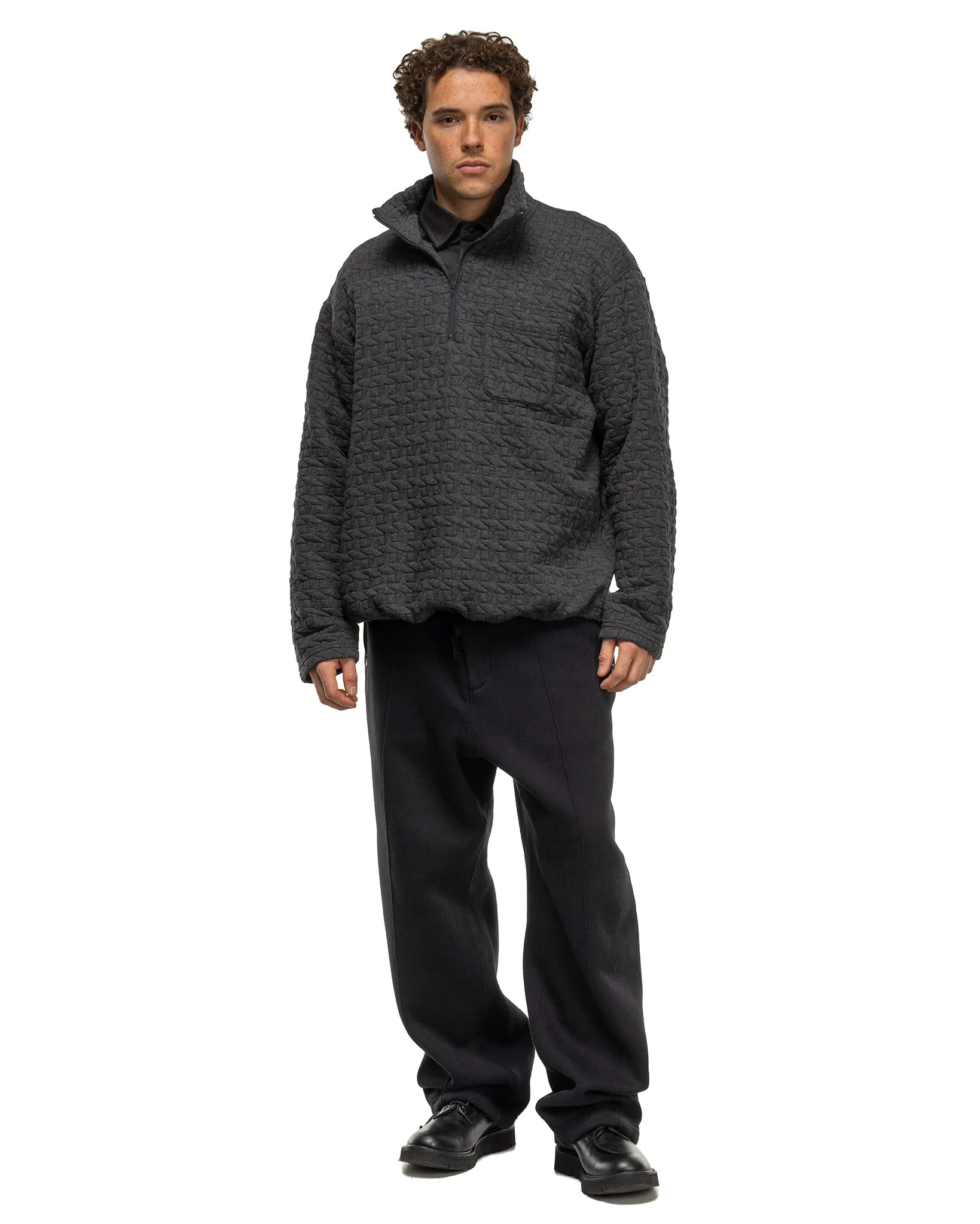 Knit Leisure Pant Black 12oz Cotton Fleece