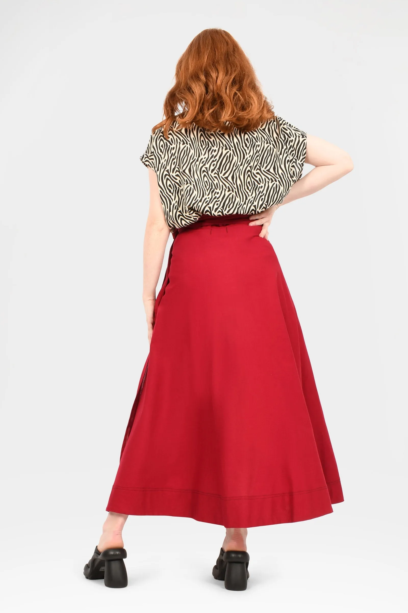 Lara Maxi Wrap Skirt