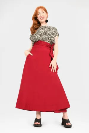 Lara Maxi Wrap Skirt