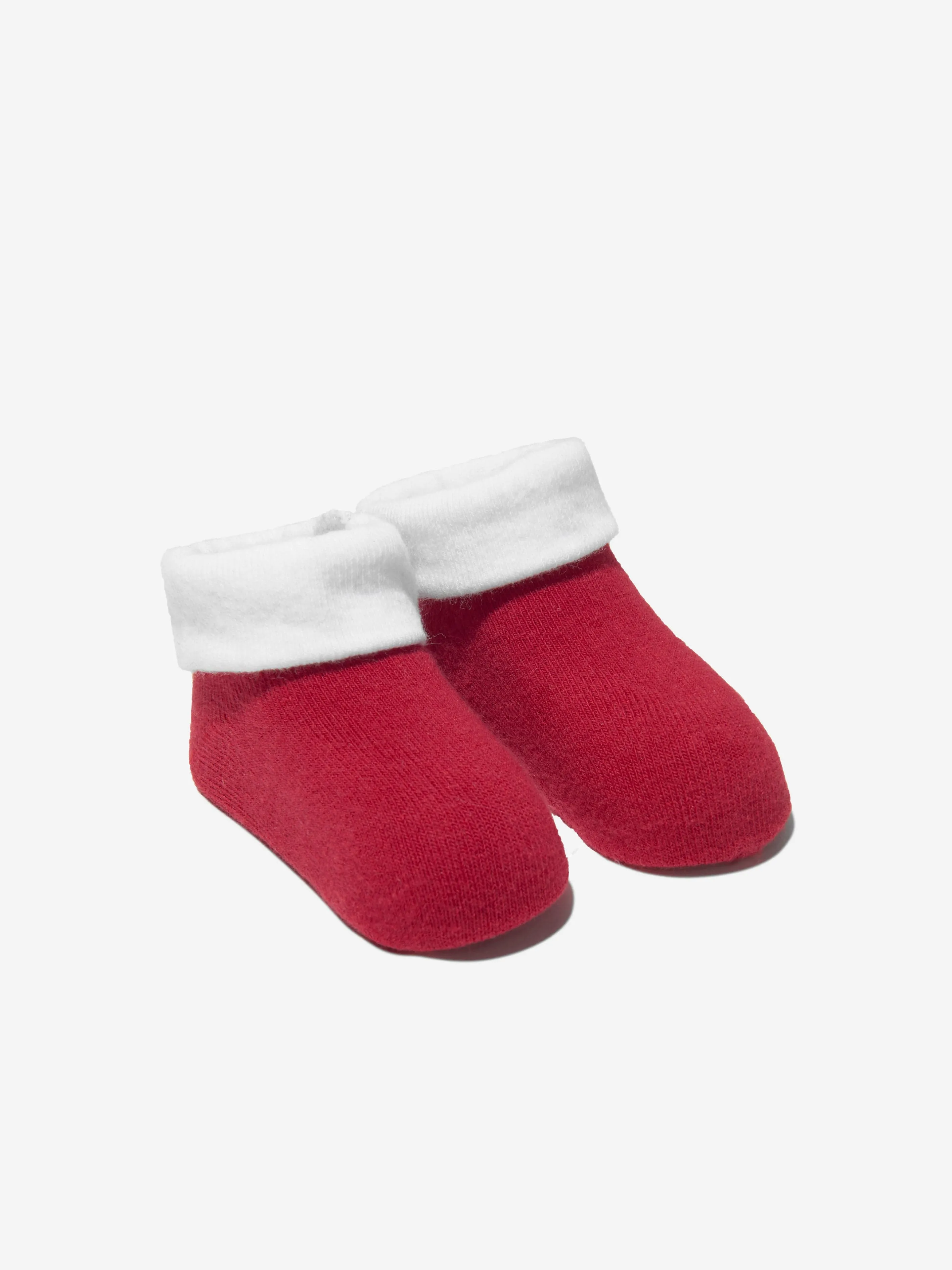 Levi's Baby Bodysuit Hat And Booties Set in Red