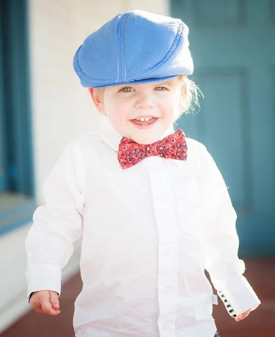 Little Boys Chambray Newsboy Drivers Cap