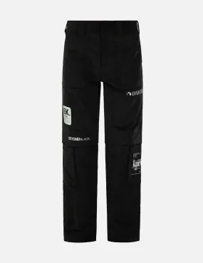 Logo Embroidered Corduroy Worker Pants