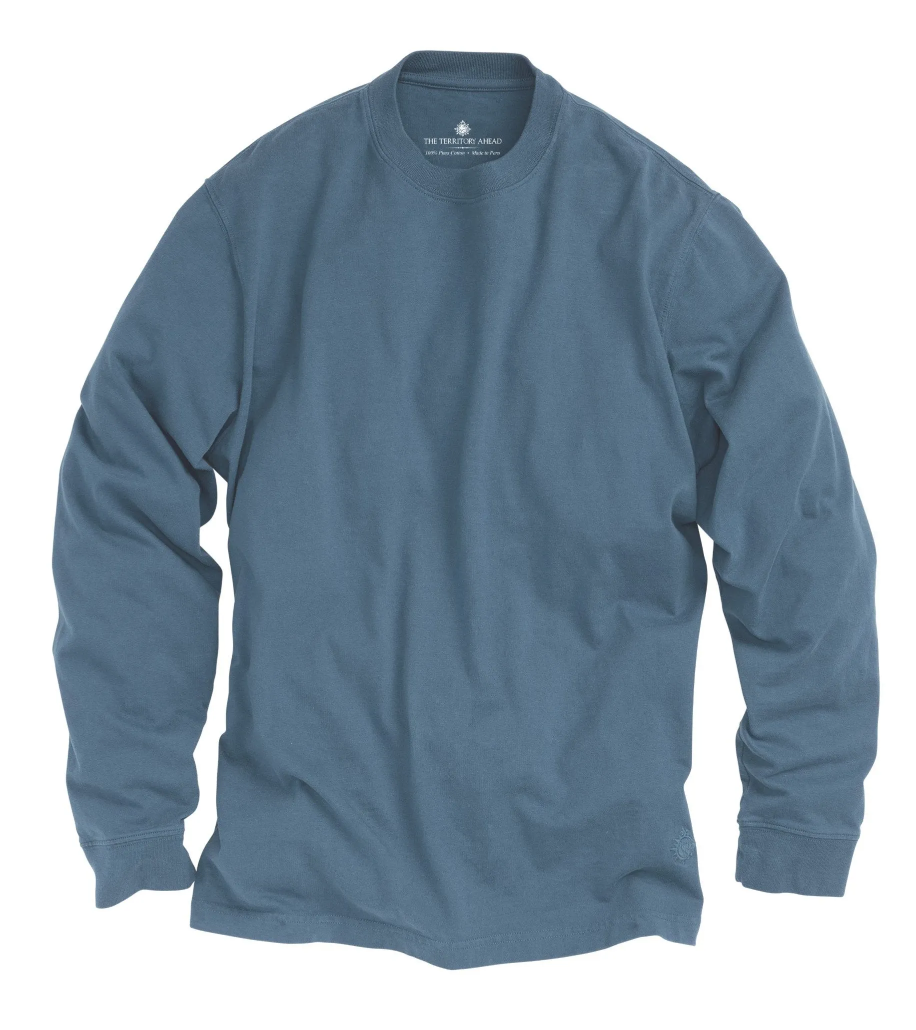 Long Sleeve Pima Crew