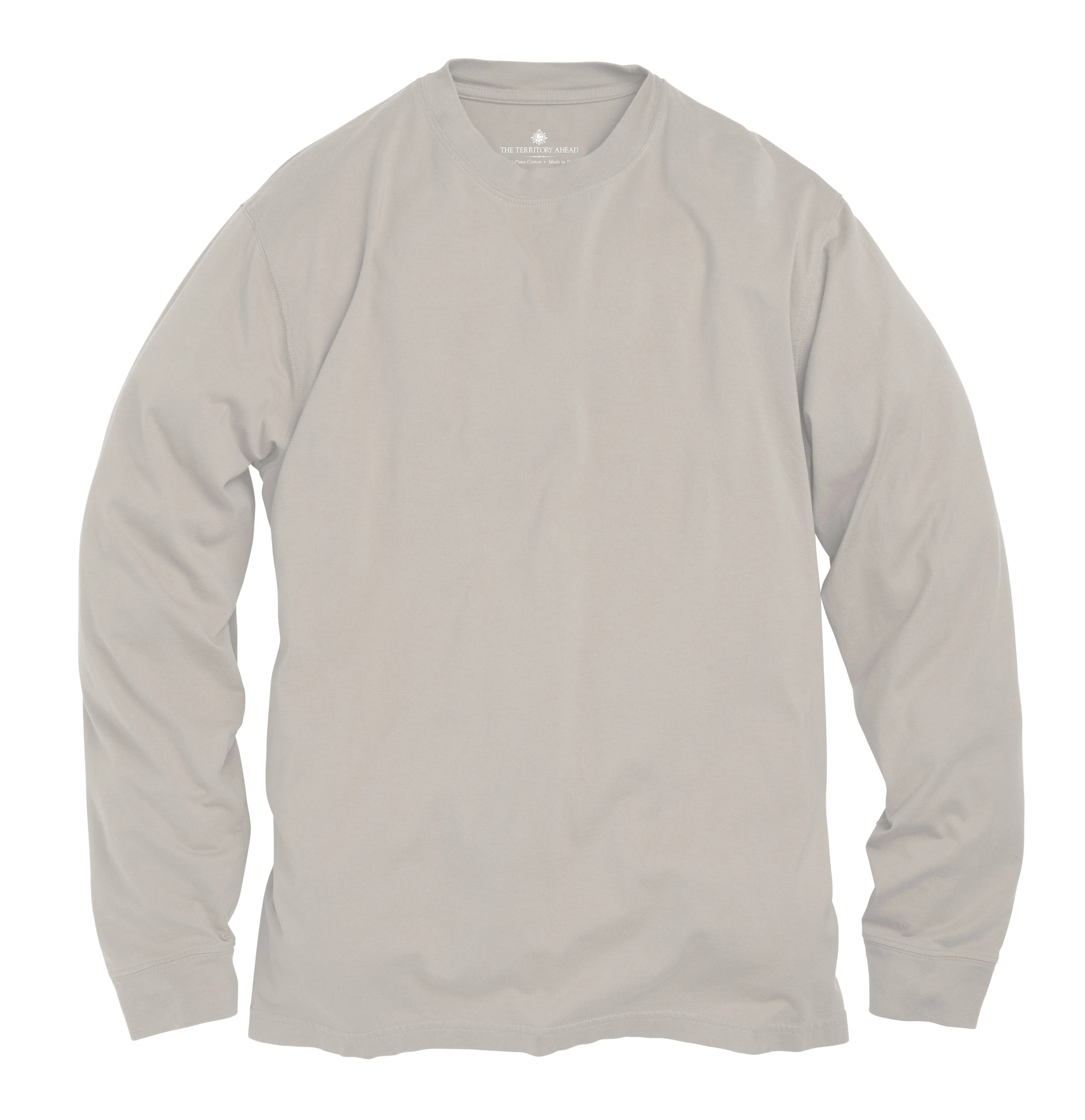 Long Sleeve Pima Crew