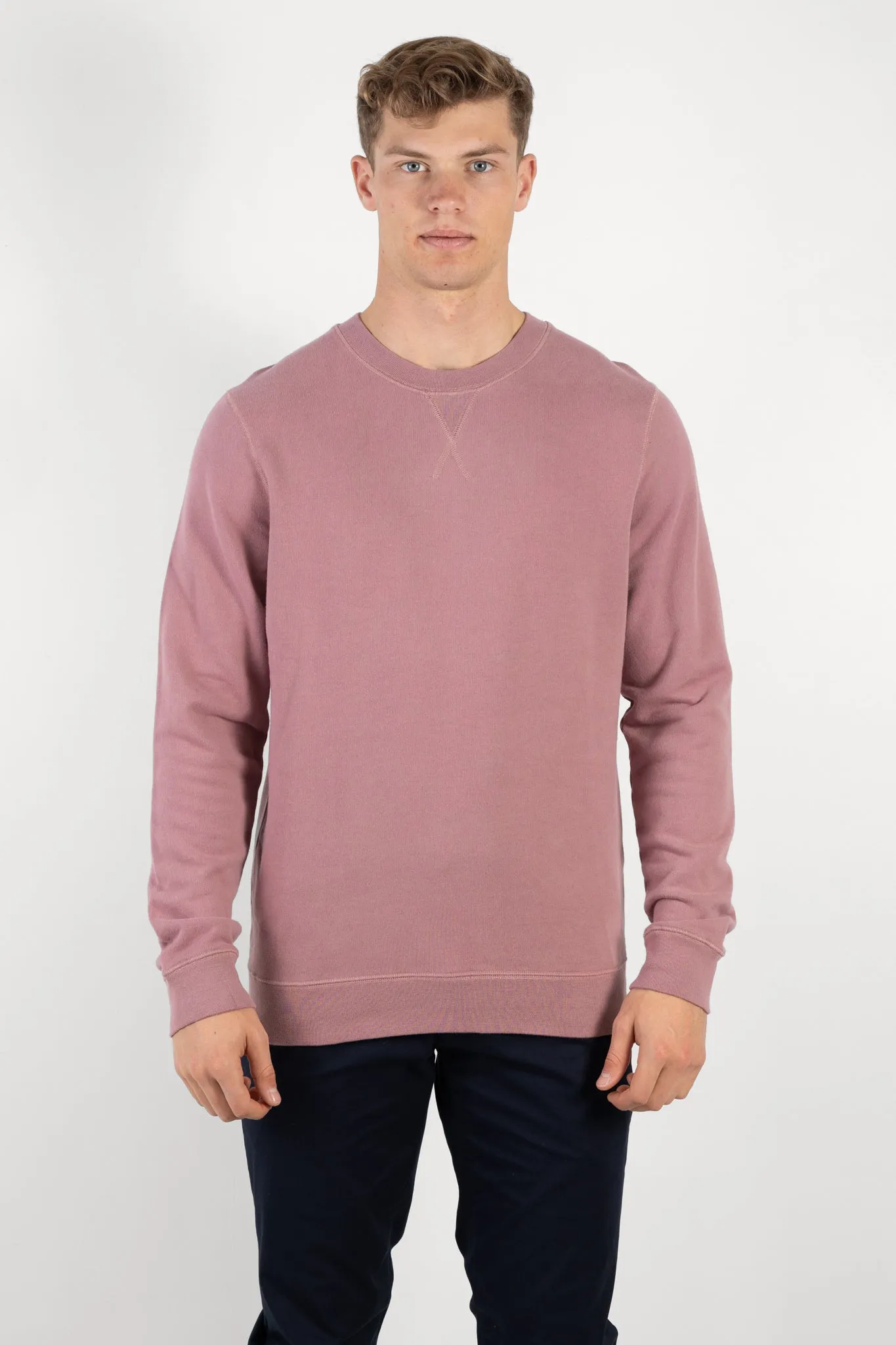 Loopback Sweatshirt Vintage Pink