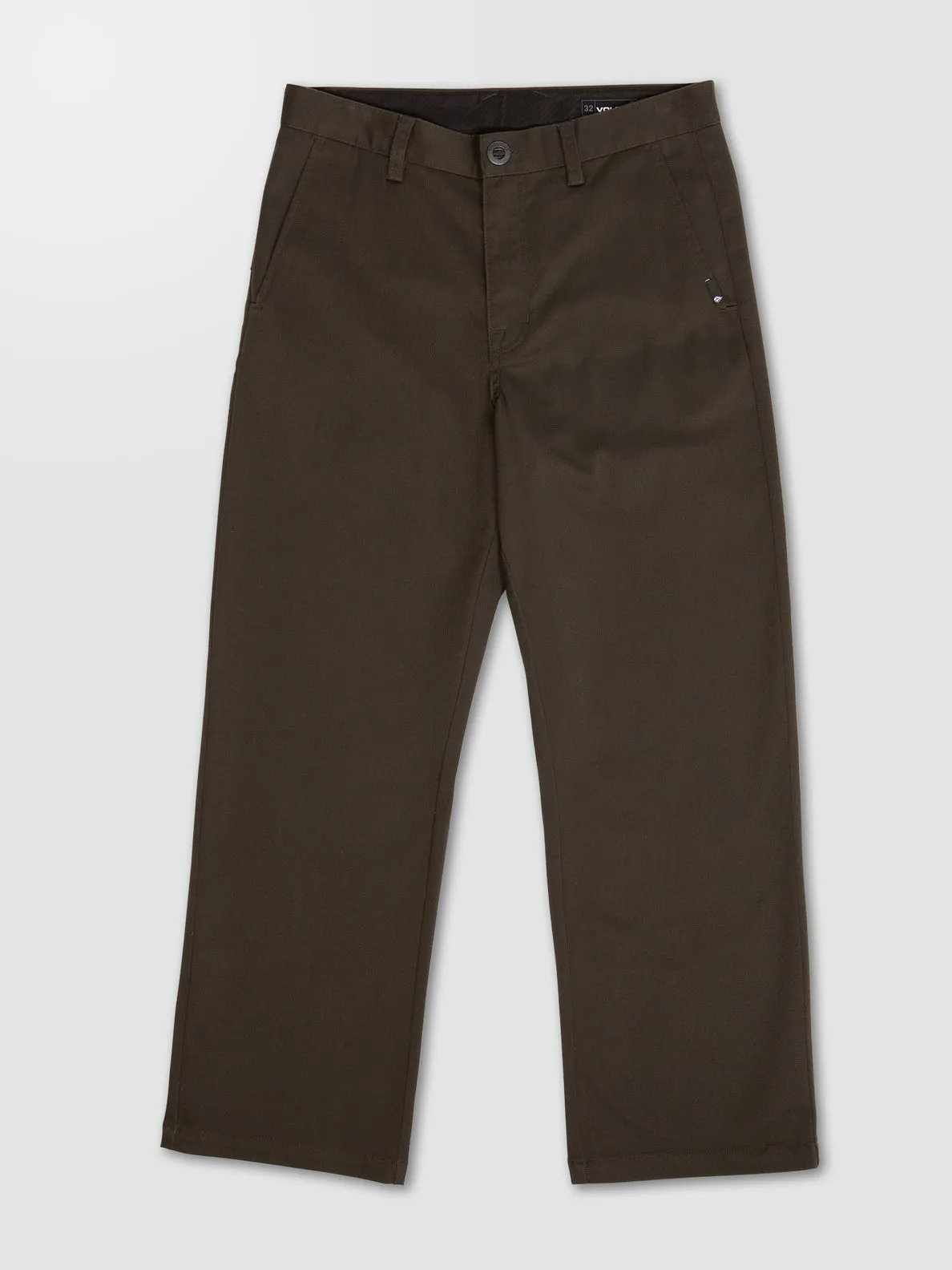 LOOSE TRUCK CHINO TROUSERS - RINSED BLACK