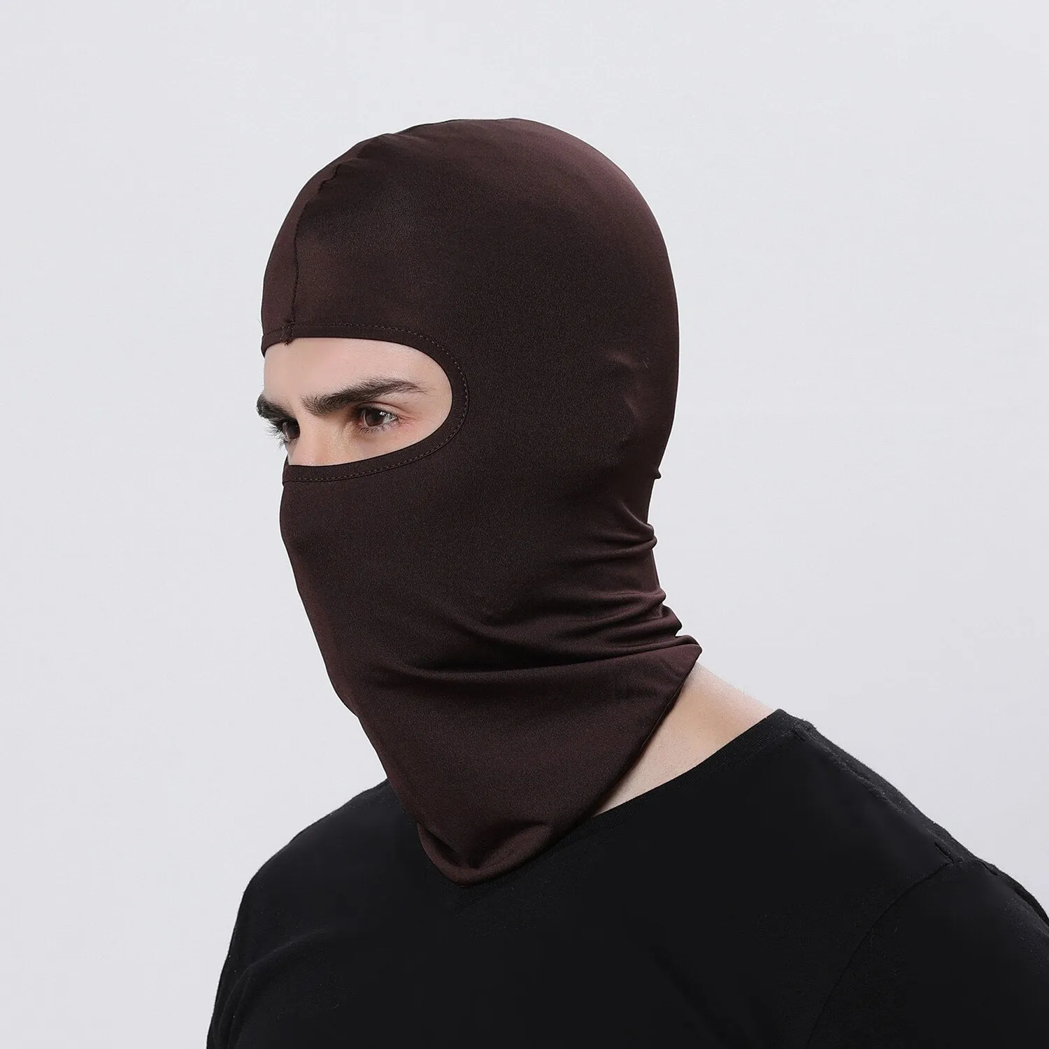 Lycra Balaclava Hood Motorcycle Bandana Cycling Ski Face Hat Tactical Hood Helmet for Outdoor Sport