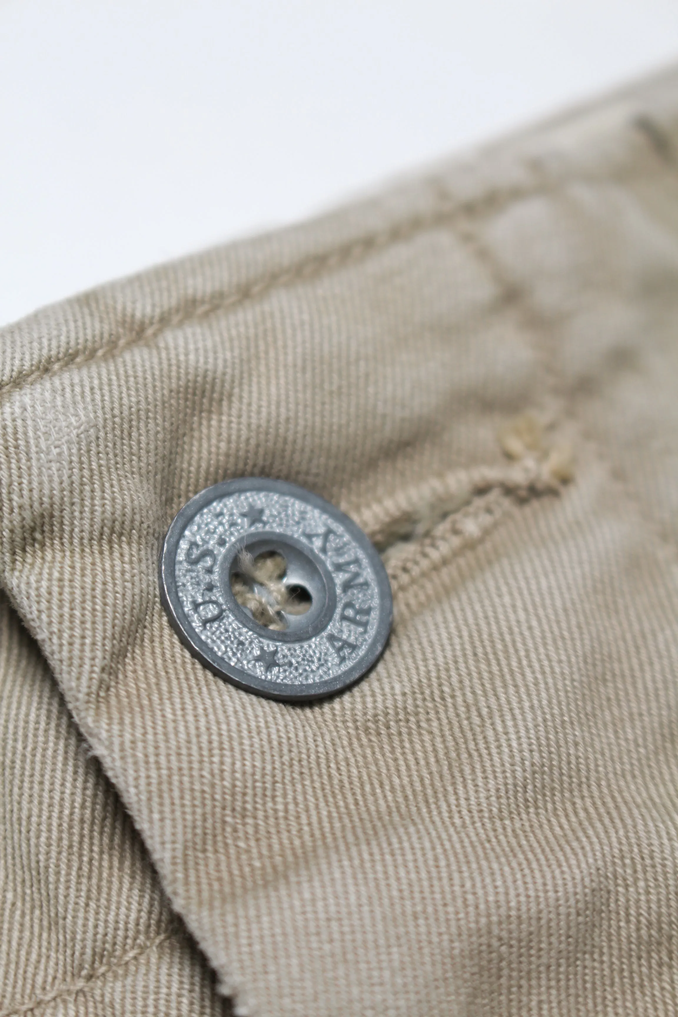 M41 CHINO TROUSERS (Metal button)